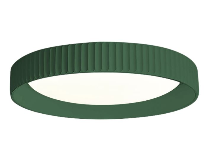 Plafonnier LED Filaire Vert Foncé 60W 75LM/W CCT avec Interrupteur DIP