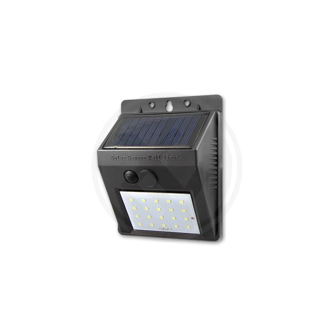 Lampe solaire LED 20xSMD avec capteur de luminosité automatique – éclairage extérieur IP65 autonome