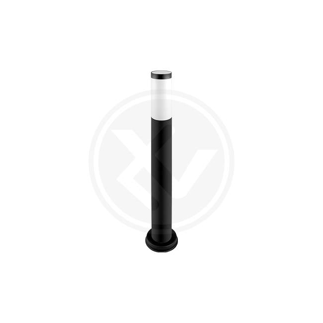 Lampe de jardin LED Filaire E27 Manille 65 cm noire – Borne extérieure moderne et élégante