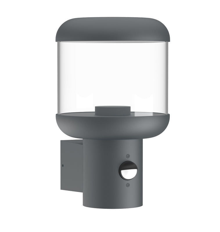 Applique Murale filaires LED Aluminium PC Transparent E27 220-240V IP54 – Détecteur de Mouvement PIR