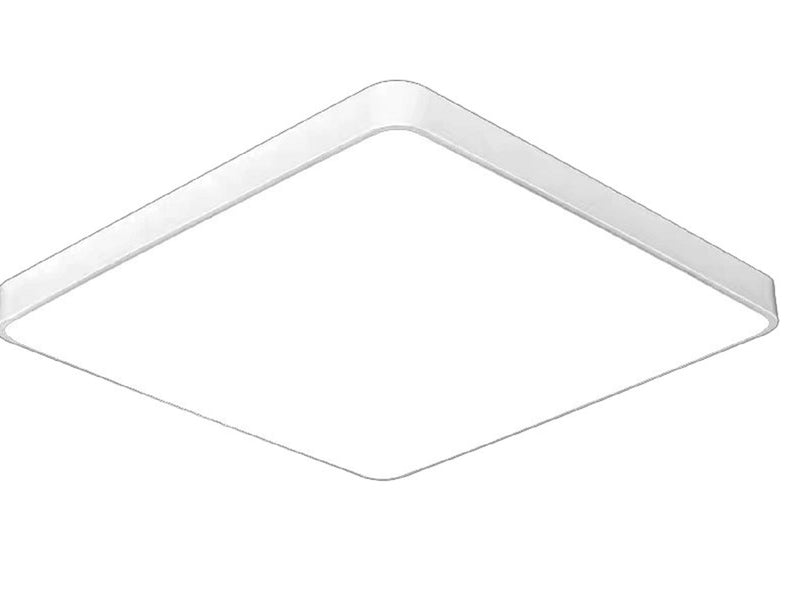 Plafonnier LED Filaire Carré 5630SMD 30W – Blanc Neutre 4500K – Blanc – 80 lm/W AC175-260V