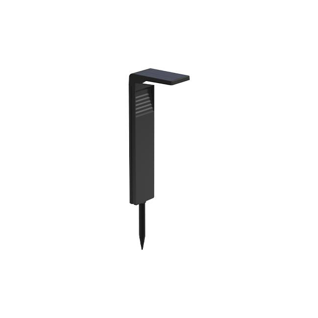 Lampe solaire LED de jardin à piquer – borne lumineuse extérieure