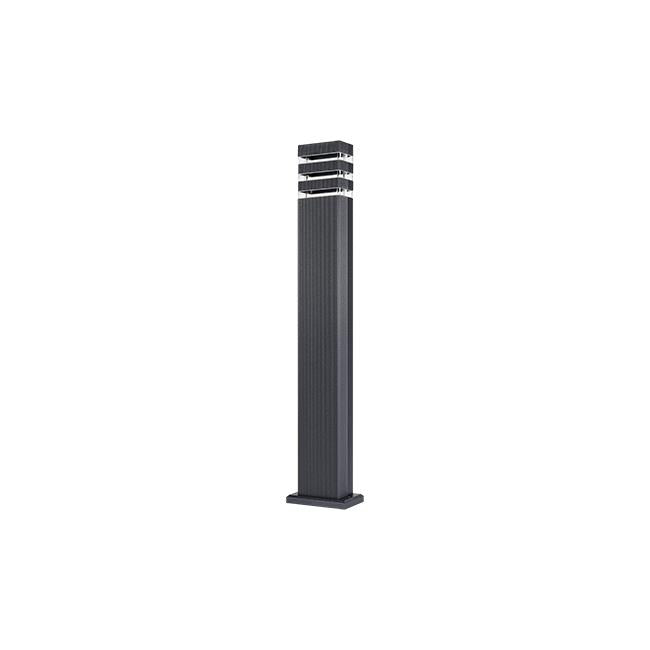 Lampe de jardin filaire LED GU10 Malibu 11x6,5 80 cm – Borne extérieure ronde moderne