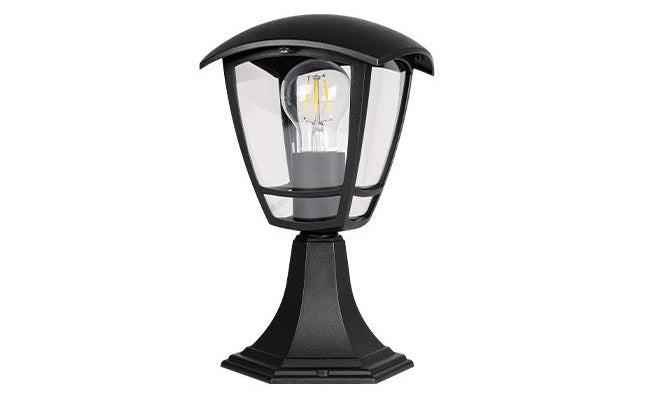 Lampe Filaire de jardin LED E27 Niko 30 cm – Borne extérieure moderne et compacte