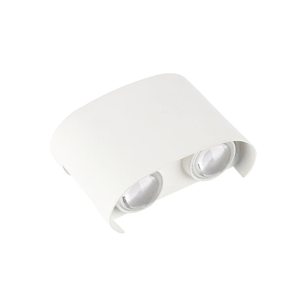 Applique Murale filaires LED 4W IP65 340LM 220-240V Blanc 3000K – Corps en Aluminium