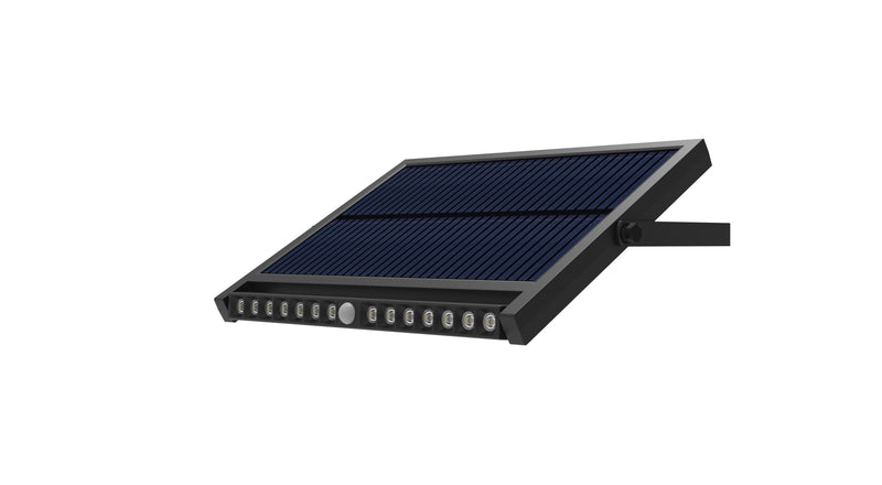 Applique murale solaire LED 6Ah/3.2V 1200lm PIR IP54