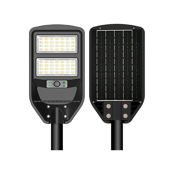 Lampadaire solaire LED 1200LM 8Ah IP65 + télécommande