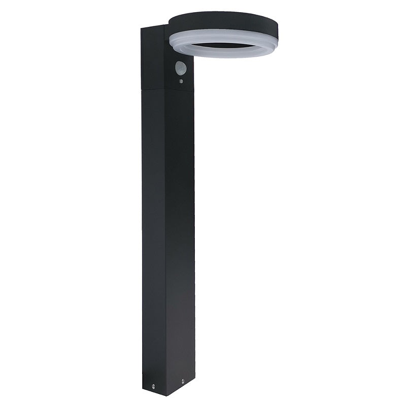 Borne solaire LED de pelouse 6W 600lm 3,7V 2200mAh 6000K IP44 – piquet 50cm pour extérieur