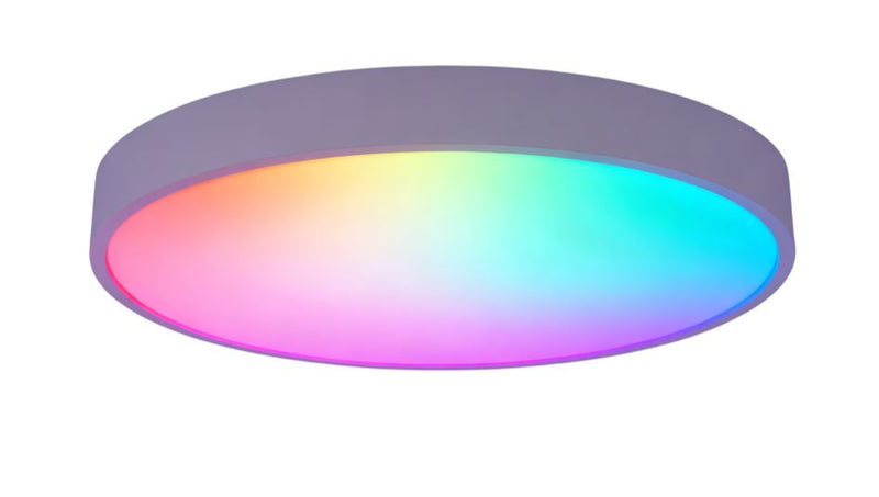 Plafonnier LED Filaire 40W + RGB 10W Blanc 3CCT à Mémoire avec Télécommande
