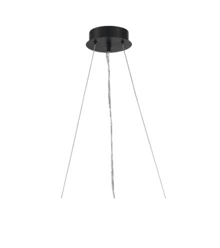 Kit de Suspension LED Filaire Noir avec Câble 1 m – Compatible SKU 12851 + 12860