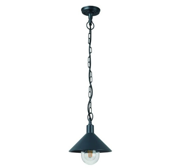 Lampe de Jardin Filaire LED Aluminium Noir Douille E27 IP44 AC220-240V