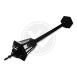 Lampe Filaire d’extérieur  Victoria E27 – Borne de jardin 105 cm sur pied design noir