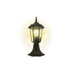 Lampe Filaire d’extérieur Victoria E27 – Borne de jardin 40 cm sur pied design moderne