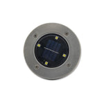 Lot de 4 Lampes Solaires LED de Jardin 4 SMD – Éclairage Extérieur à Piquer IP54