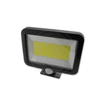 Projecteur LED Solaire COB avec Détecteur PIR – Éclairage Extérieur IP54 4500K Noir Autonome et Économique
