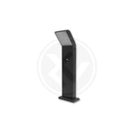 Lampe filaire de Jardin LED 12W Clark 50 cm – Borne Extérieure avec Détecteur de Mouvement PIR IP54 Noir
