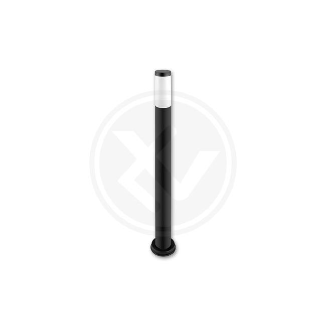 Lampe de jardin LED Filaire E27 Manila 90 cm noire – Borne extérieure haute et moderne