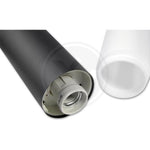 Lampe de jardin LED Filaire E27 Manila 90 cm noire – Borne extérieure haute et moderne