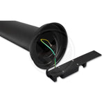 Lampe de jardin LED Filaire E27 Manila 90 cm noire – Borne extérieure haute et moderne