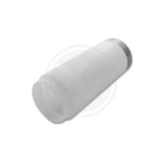 Lampe de jardin LED Filaire E27 Manille 65 cm argentée – Borne extérieure moderne et élégante
