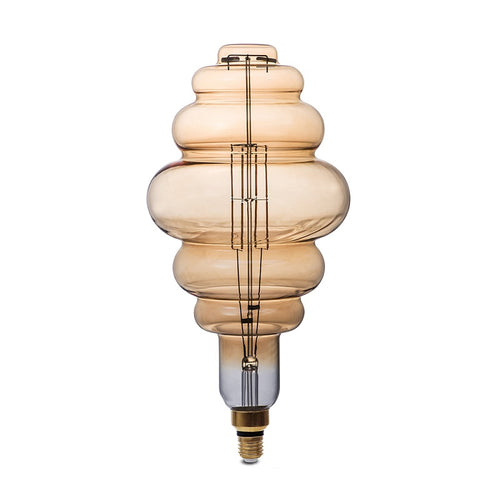 Ampoule LED Filaire E27 BD200 8W 810LM Verre Doré Dimmable 1800K Lumière Chaude Vintage 220-240V