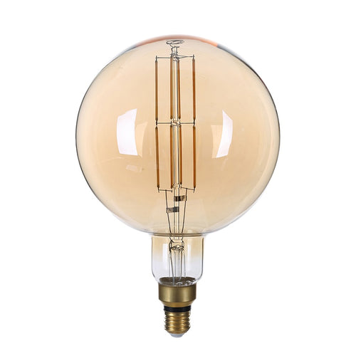 Ampoule LED Filaire E27 G200 8W 810LM Verre Doré Dimmable 1800K Lumière Extra Chaude Vintage 220-240V