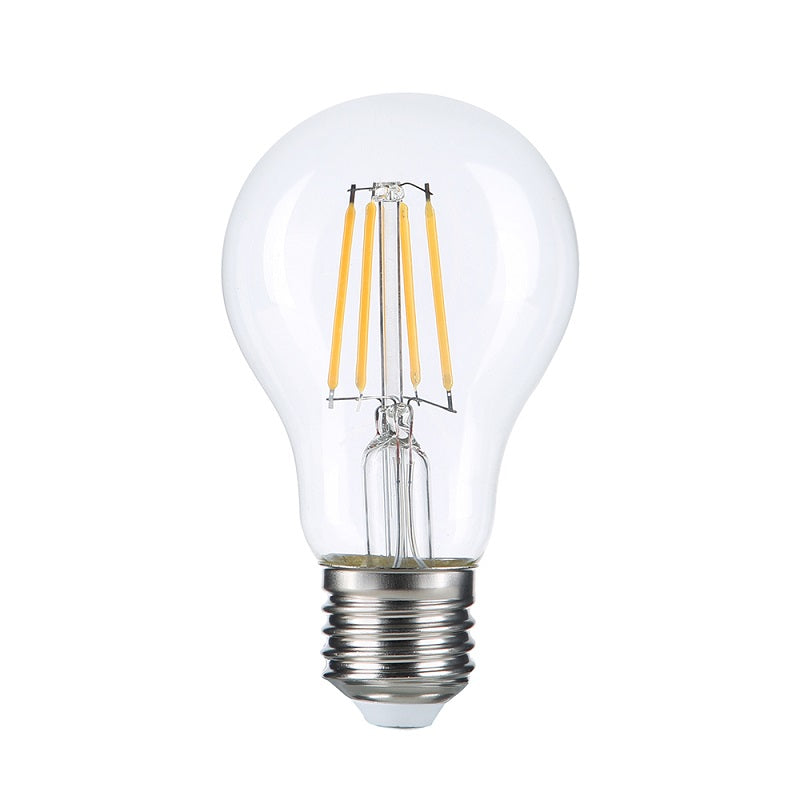 Ampoule LED Filaire E27 A60 4W 400LM Filament Dimmable 2700K Blanc Chaud 175-265V