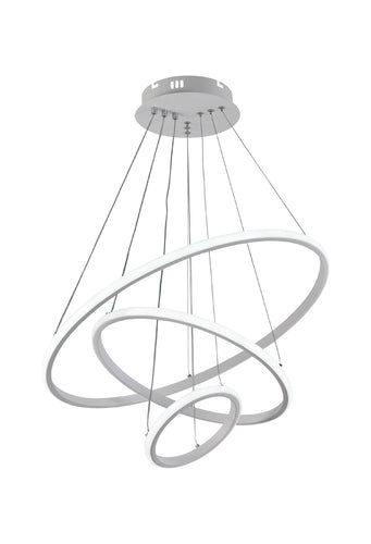 Suspension LED Filaire 78W 4480 lm – Blanc CCT 3000K à 6000K – Dimmable avec Télécommande