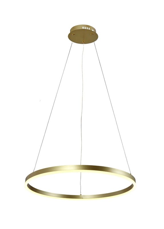 Suspension LED filaires 22W 1760 lm – Or Satiné 3000K – AC175-265V