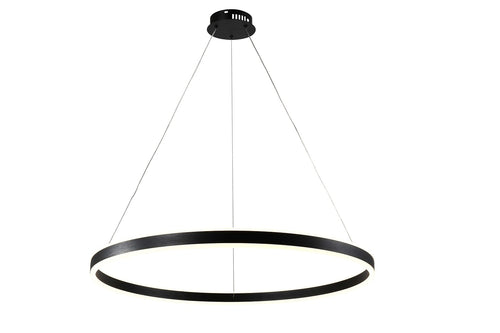 Suspension LED filaires 36W 2880 lm – Noir Sablé 3000K – AC175-265V