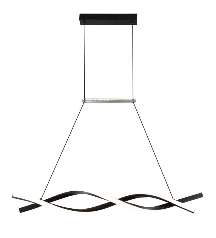 Suspension LED filaires 28W 2240 lm – Noir Sablé 3000K – AC175-265V