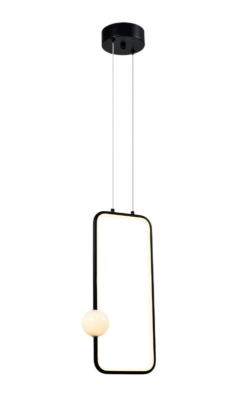 Suspension LED filaires 15W 1200 lm – Noir Sablé 3000K – AC175-265V