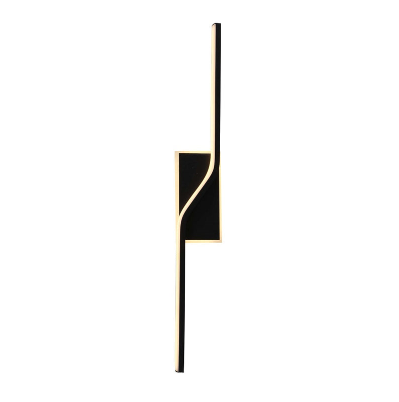Applique murale / plafonnier LED filaires 9W 720lm Noir Sable 3000K 175-265V – éclairage intérieur moderne
