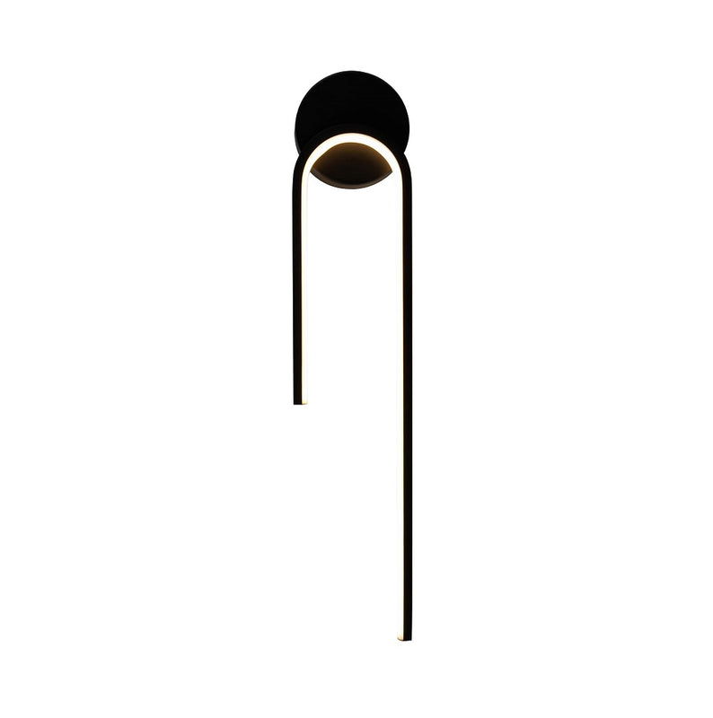 Applique murale / plafonnier LED filaires 10W 800lm Noir Sable 3000K 175-265V – éclairage intérieur moderne
