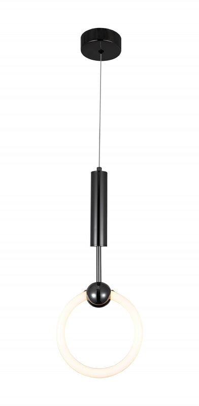 Suspension LED filaires 10W 800lm Noir 3000K 175-265V – éclairage intérieur moderne