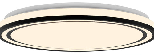 Plafonnier LED Filaires 36W 75 lm/W Blanc & Noir – Température de couleur réglable (CCT)