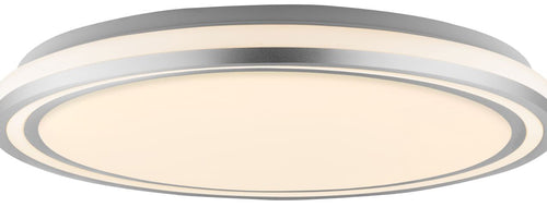 Plafonnier LED Filaires 36W 75 lm/W Blanc & Argent – Température de couleur réglable (CCT)