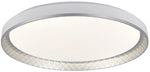 Plafonnier LED Filaires 36W 90 lm/W – Argent – 3CCT Mémoire + Télécommande