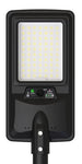 Lampadaire solaire LED 2250LM 12Ah IP65 6000K + télécommande