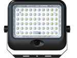 Projecteur solaire LED 4800LM 15Ah CCT IP65 + capteur - télécommande