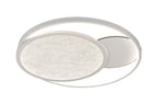 Plafonnier LED Filaires 64W 75 lm/W – Blanc & Gris – CCT avec Télécommande