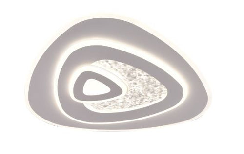 Plafonnier LED Filaires 88W 75 lm/W – Blanc – CCT avec Télécommande