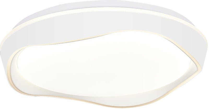 Plafonnier LED Filaire 36W 90 lm/W – Blanc – 3CCT Mémoire + Télécommande