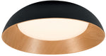 Plafonnier LED Filaires 24W 75 lm/W – Noir & Bois – Éclairage Réglable CCT
