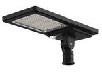 Lampadaire hybride LED solaire/secteur 9600LM/60W 12Ah/12.8V IP65 4000K+6000K + télécommande