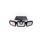 Projecteur LED Solaire 74 SMD avec Détecteur PIR – Éclairage Extérieur IP65 4500K Noir Autonome Intelligent