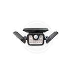 Projecteur LED Solaire 74 SMD avec Détecteur PIR – Éclairage Extérieur IP65 4500K Noir Autonome Intelligent