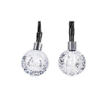Guirlande Solaire LED Extérieure 20 Boules Lumineuses 4,85 m – Blanc Chaud IP44