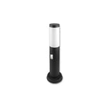 Lampe filaire de jardin LED E27 Manille 45 cm avec détecteur – Noire moderne et compacte