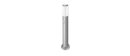 Lampe de jardin filaire LED E27 Manille 65 cm avec détecteur – Argentée moderne et élégante